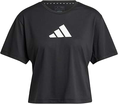 adidas Women's Train Essentials Big Performance Logo T-Shirt